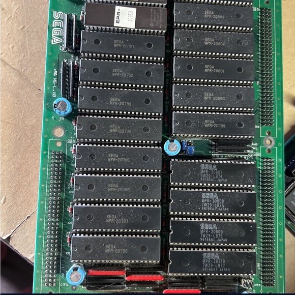 Dynamite Cop Sega Model 2C ROM Board Only Arcade Game PCB Board Part C7A - Picture 5 of 7